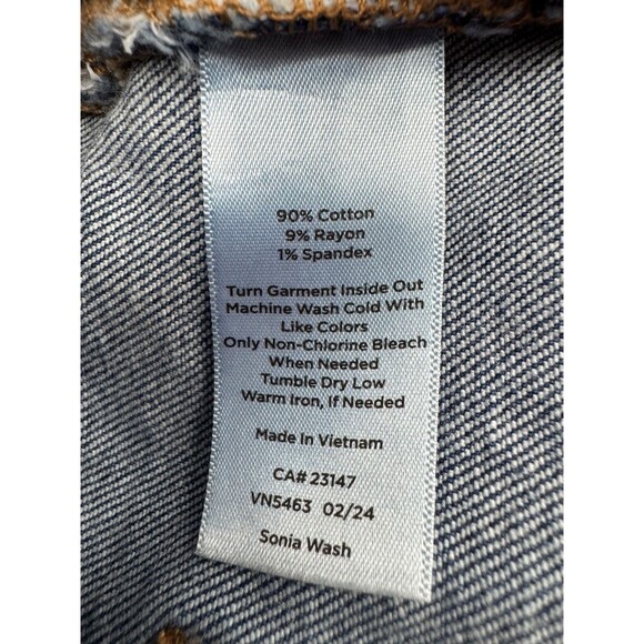 Talbot's Women's Everyday Relaxed Jeans Size 16 Sonia Wash - Picture 7 of 7